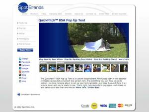 SpotBrands QuickPitch Tent